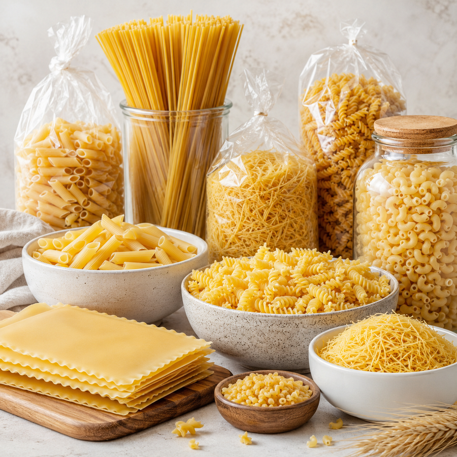 معكرونة وشعيرية