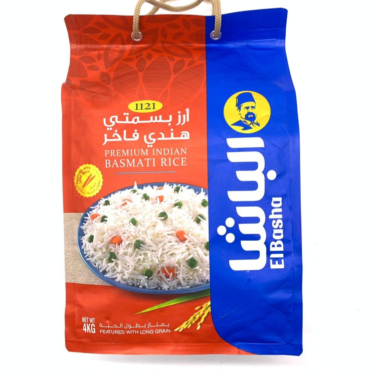 رز قطاف بسمتي هندي فاخر 4 كيلو