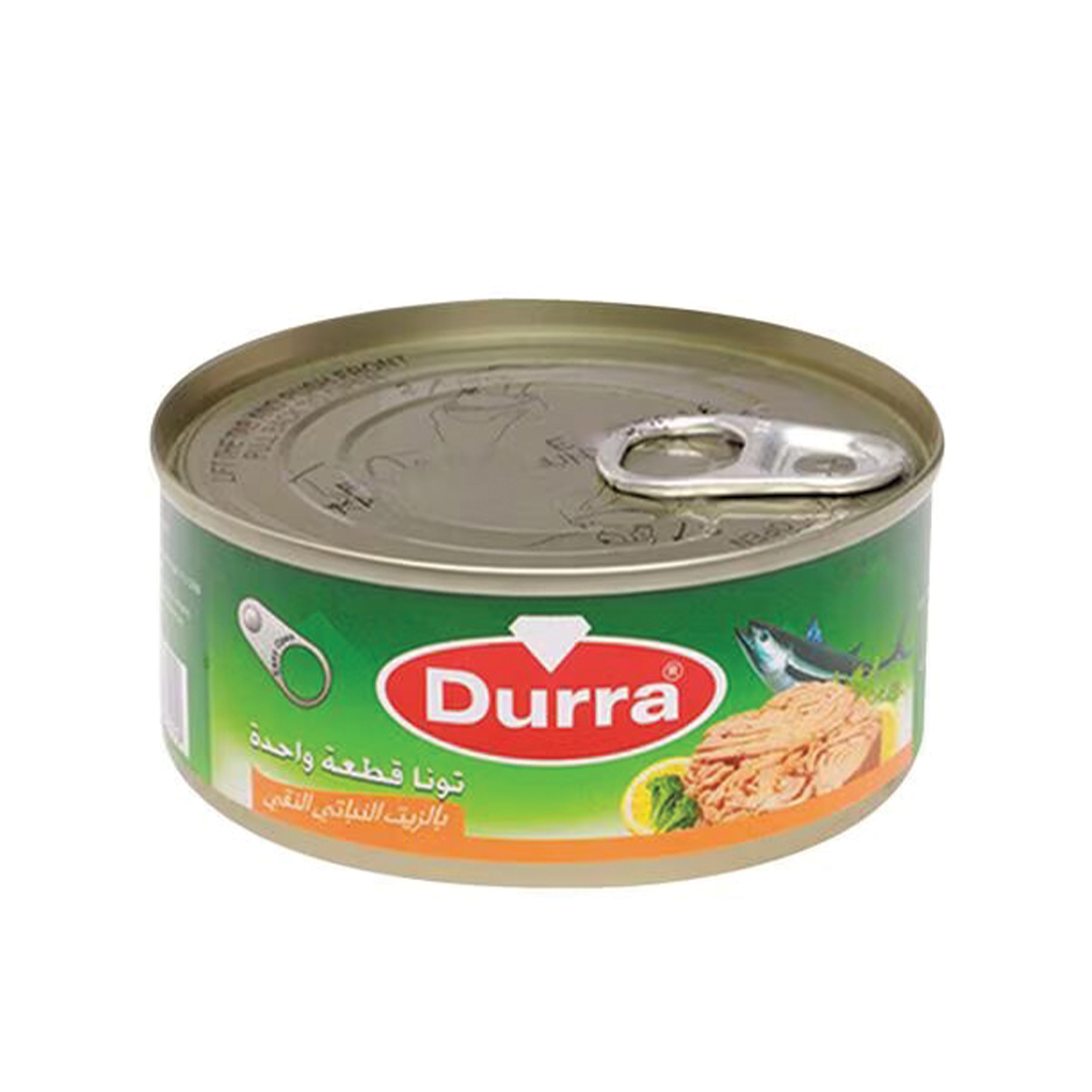 تونا الدرة بالزيت