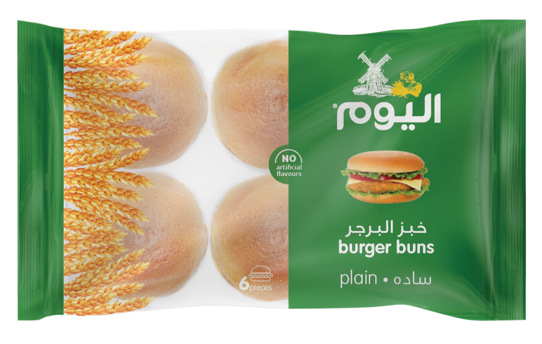 اليوم خبز برغر ساده