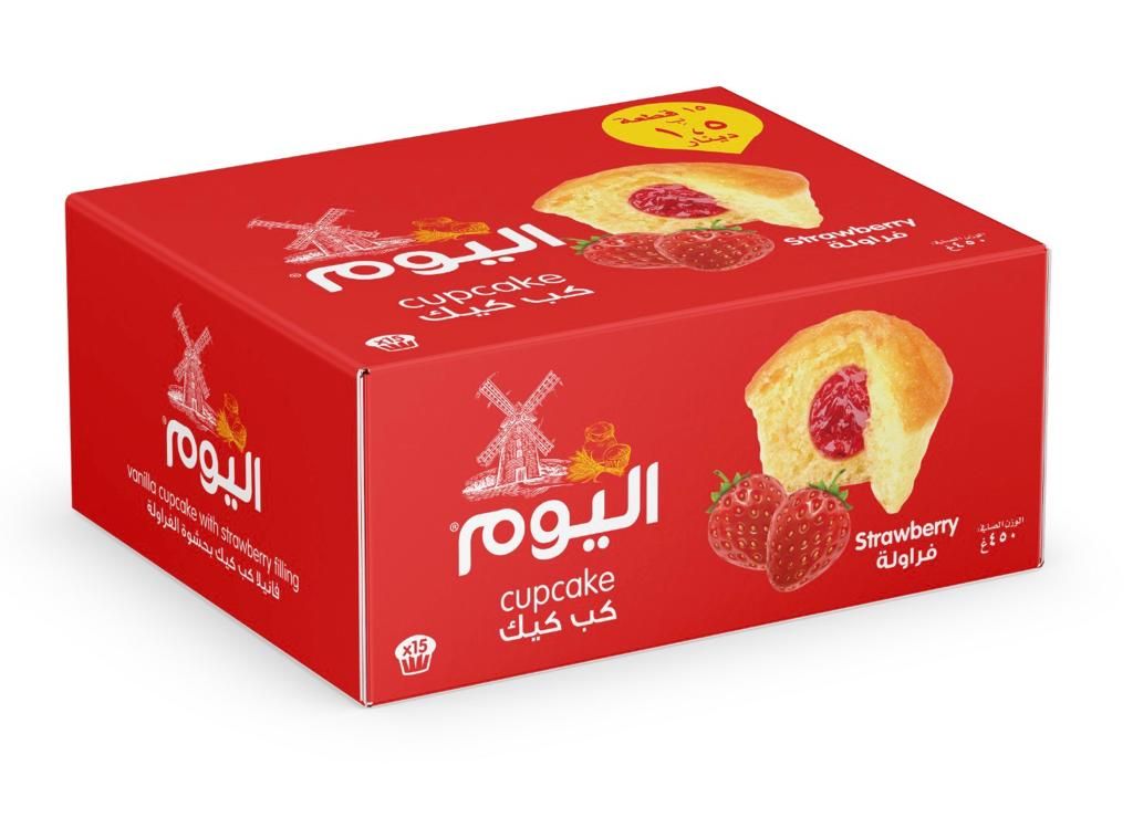 كب كيك اليوم نخالة