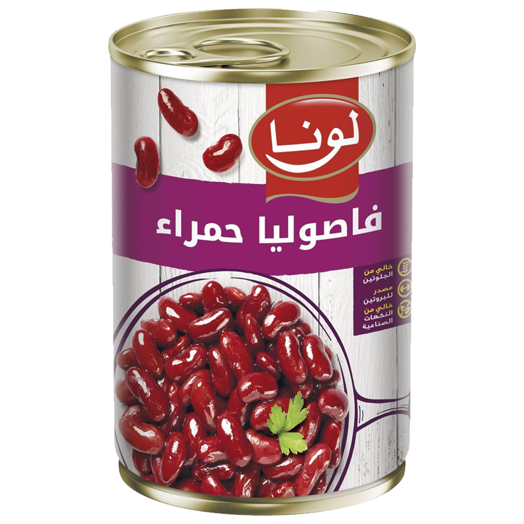 لونا فاصوليا حمرا 400