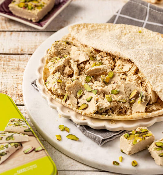 اصبع حلاوة بالفستق