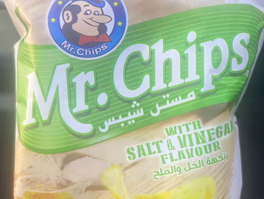 مستر شيبس خل وملح 28 جرام