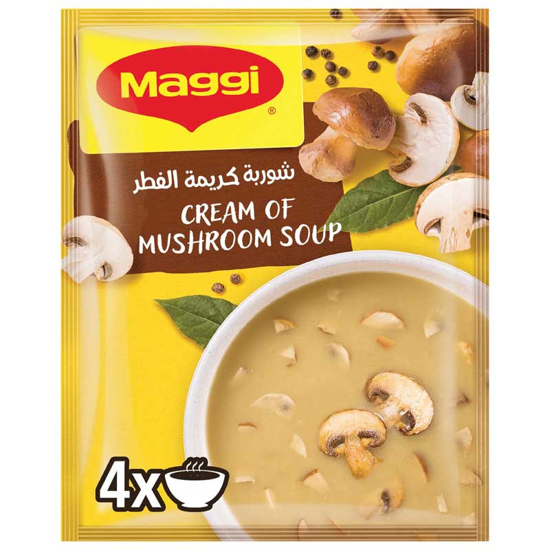 شوربة كريمة الفطر ماجي