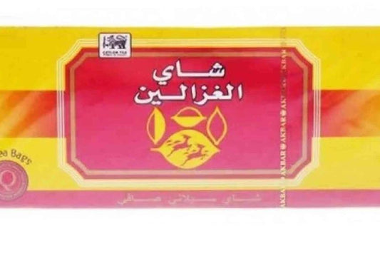 25 كيس شاي الغزالين
