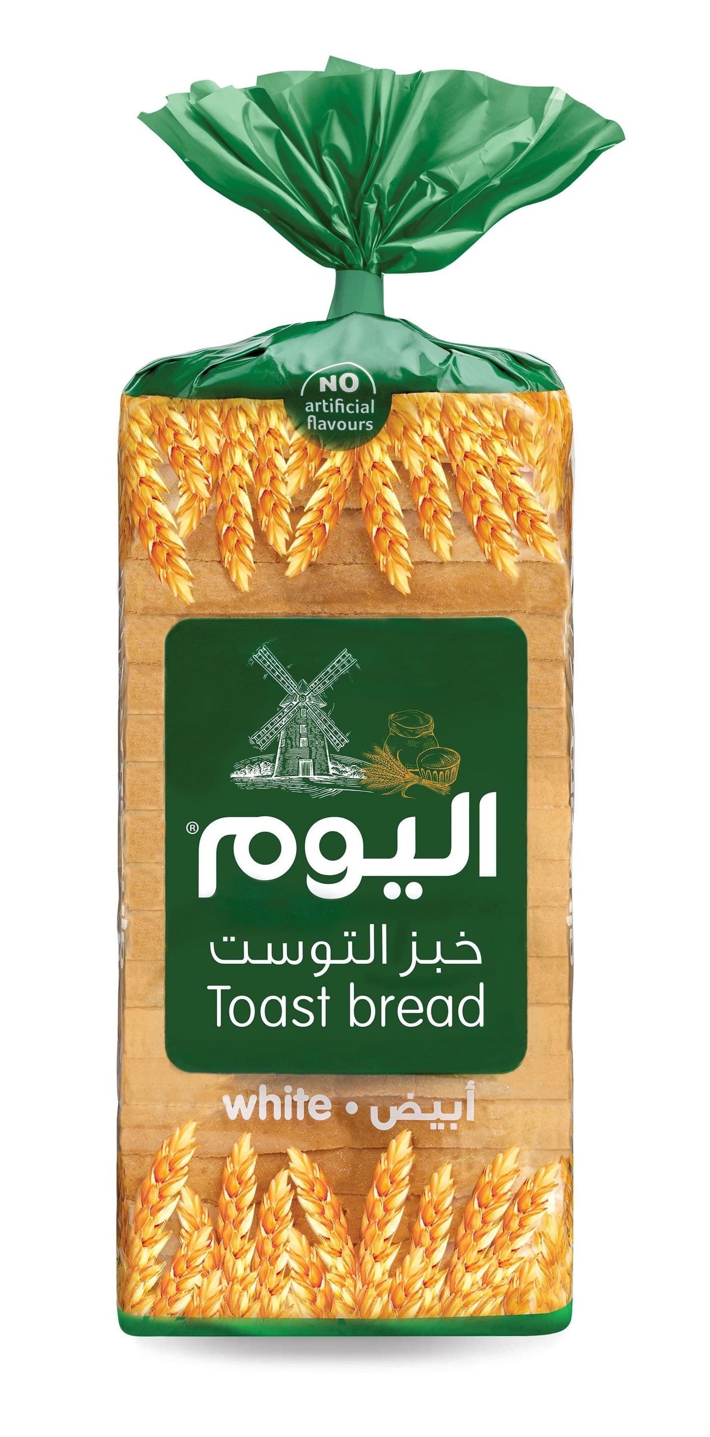 اليوم خبز توست أبيض