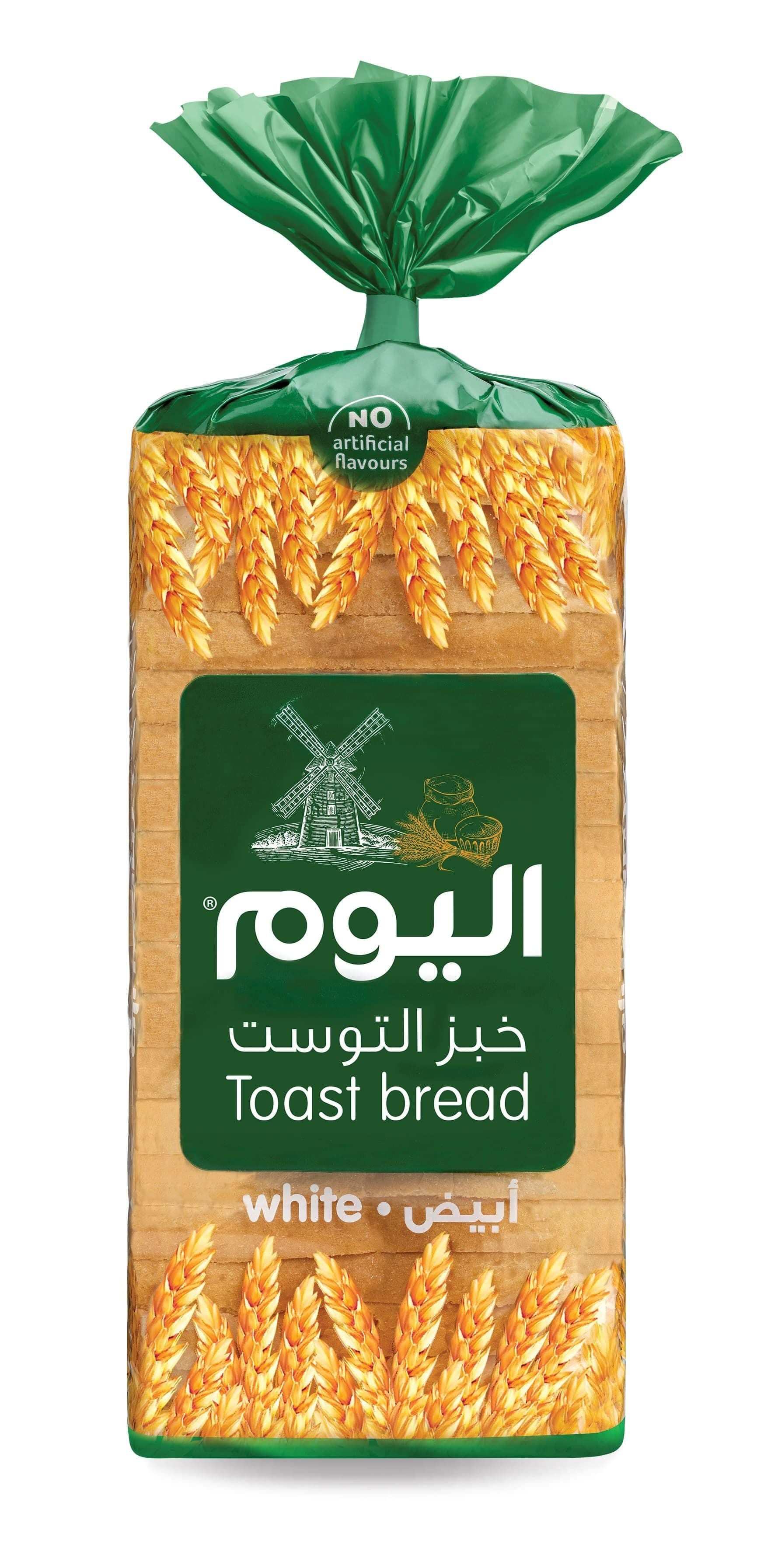 اليوم خبز توست أبيض