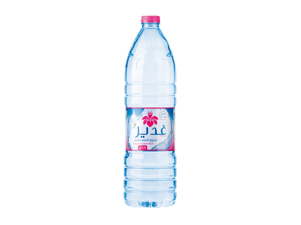 ماء غدير 1.5 لتر
