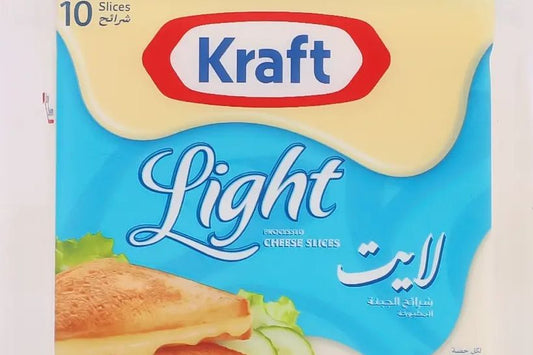 كرافت عشر شرائح جبنة لايت