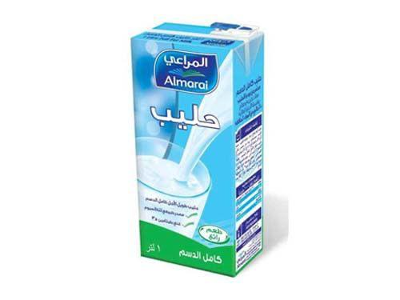 حليب كامل الدسم المراعي
