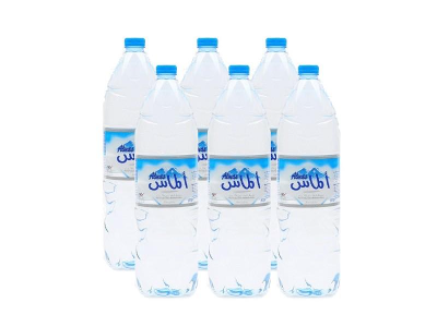 قناني مياه 1.5 لتر