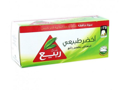 الربيع شاي أخضر 25