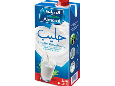 حليب المراعي قليل الدسم