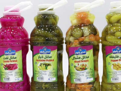 عبوة مخلل لفت