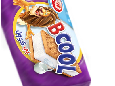 بي كول جوردينا ايس كريم حليب