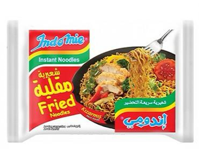 أندومي شعيرية مقلية واحدة