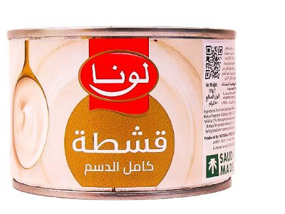 لونا قشطة كامل الدسم 155