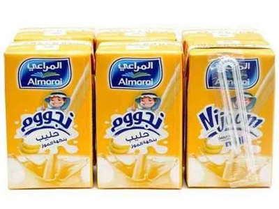 شرنك عصير حليب المراعي بنكهة الموز