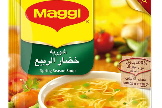 ماجي شوربة خضار الربيع